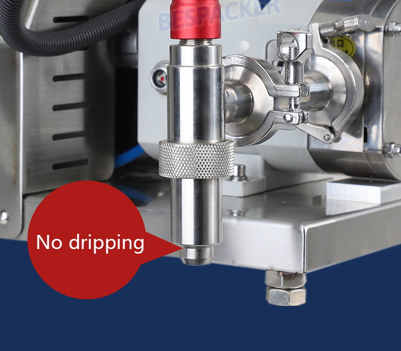 Bespacker GZB-T1000 Food Jam Oil Rotor Lobe Filling Pump Chocolate Filler Peanut Lotion Cosmetic Cream Paste Filling Machine